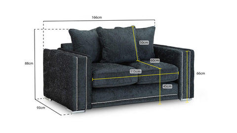 Bentley Scatterback Sofa 2 Seater