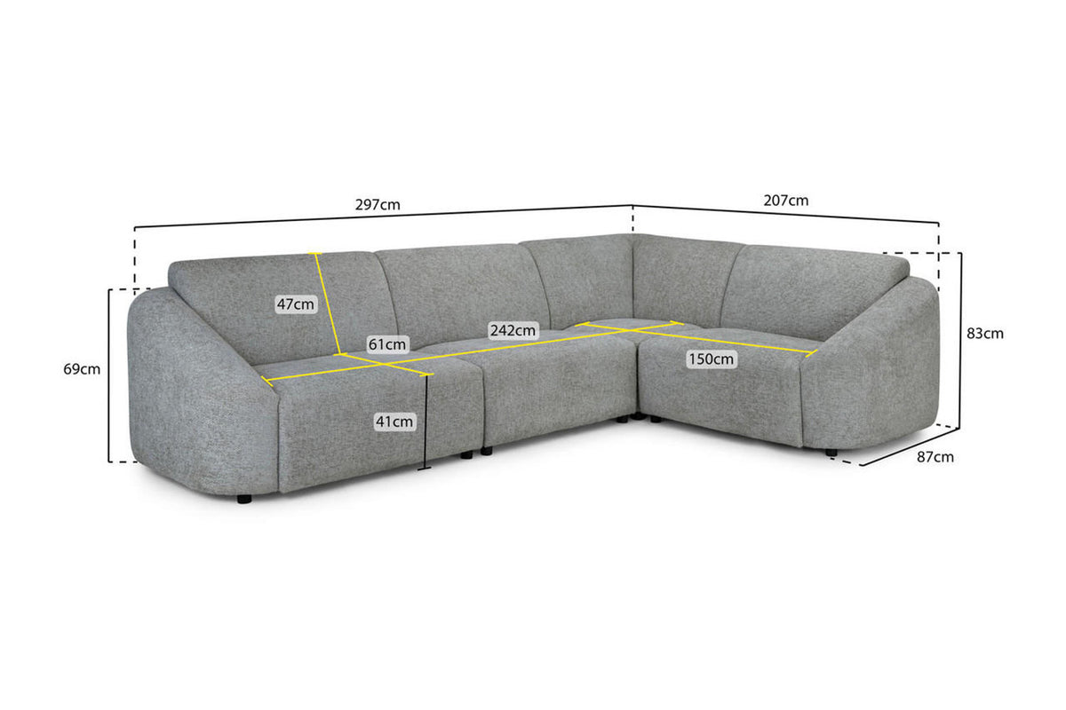 Tucano Modular Sofa Right Corner