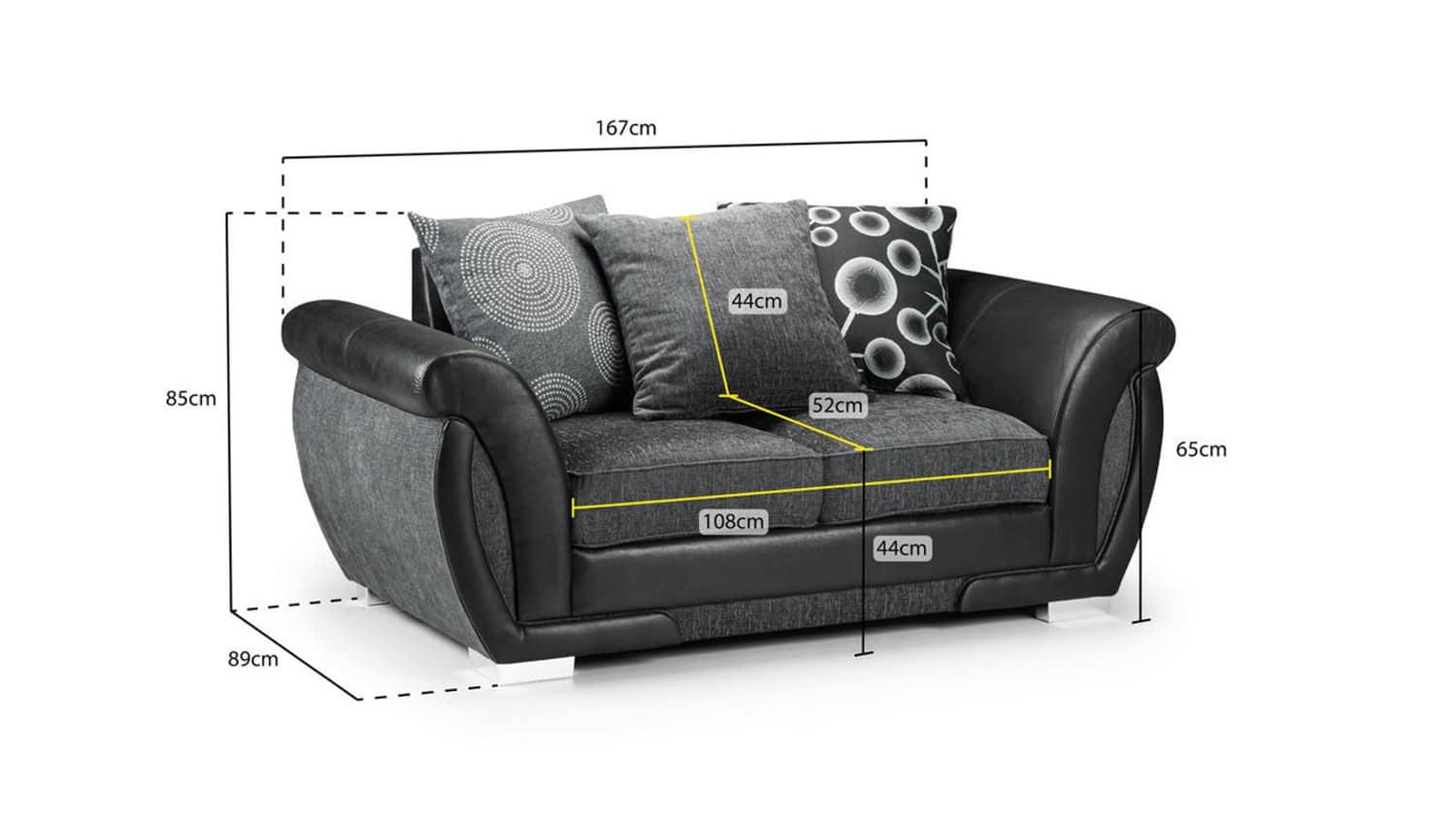 Shannon Scatter Sofa 2 Seater