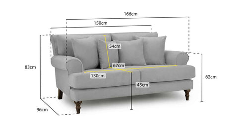 Summer Fullback Sofa 2 Seater