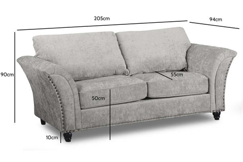 Urus Fullback Sofa 3 Seater