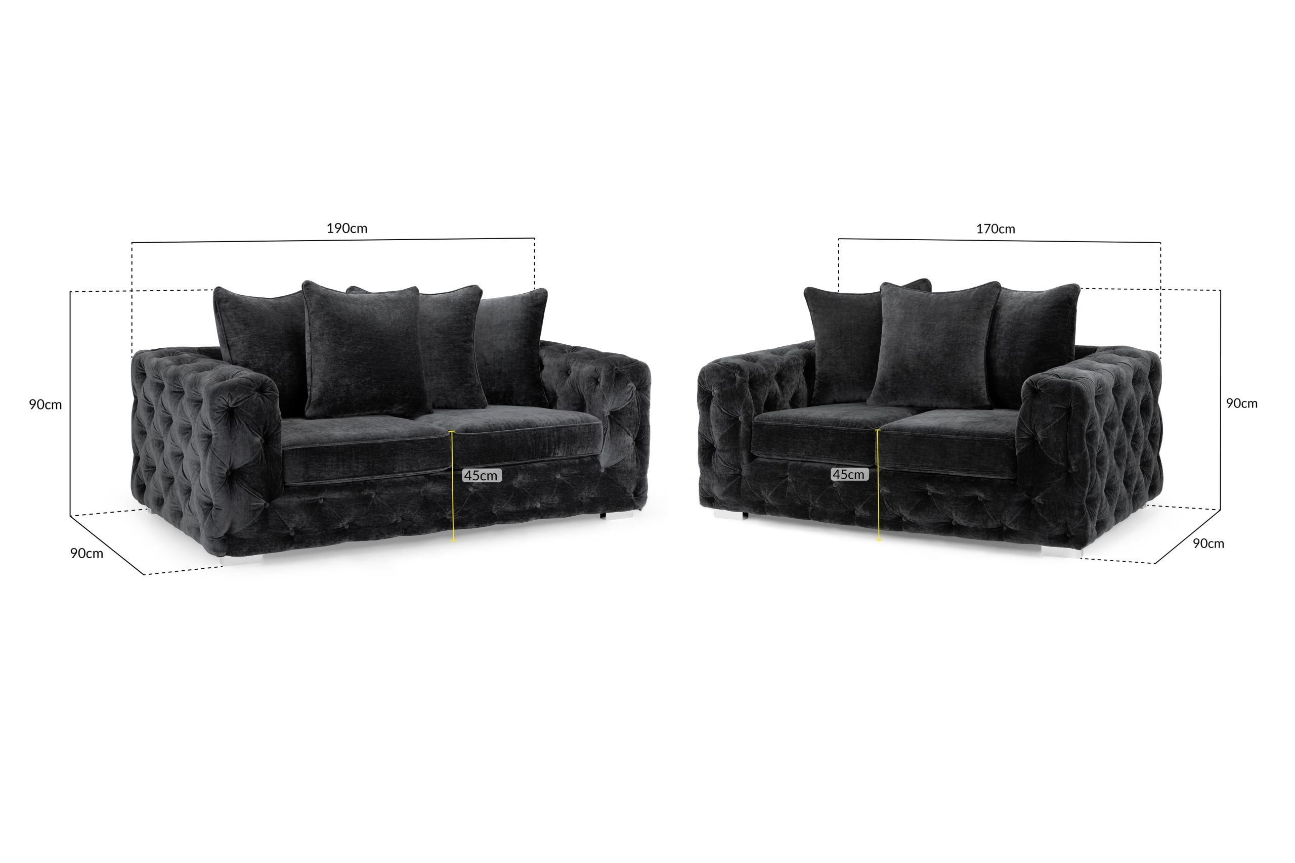 Ankara Scatterback Sofa 3+2