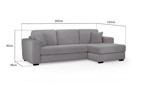 Harmony Fullback Sofa Right Corner