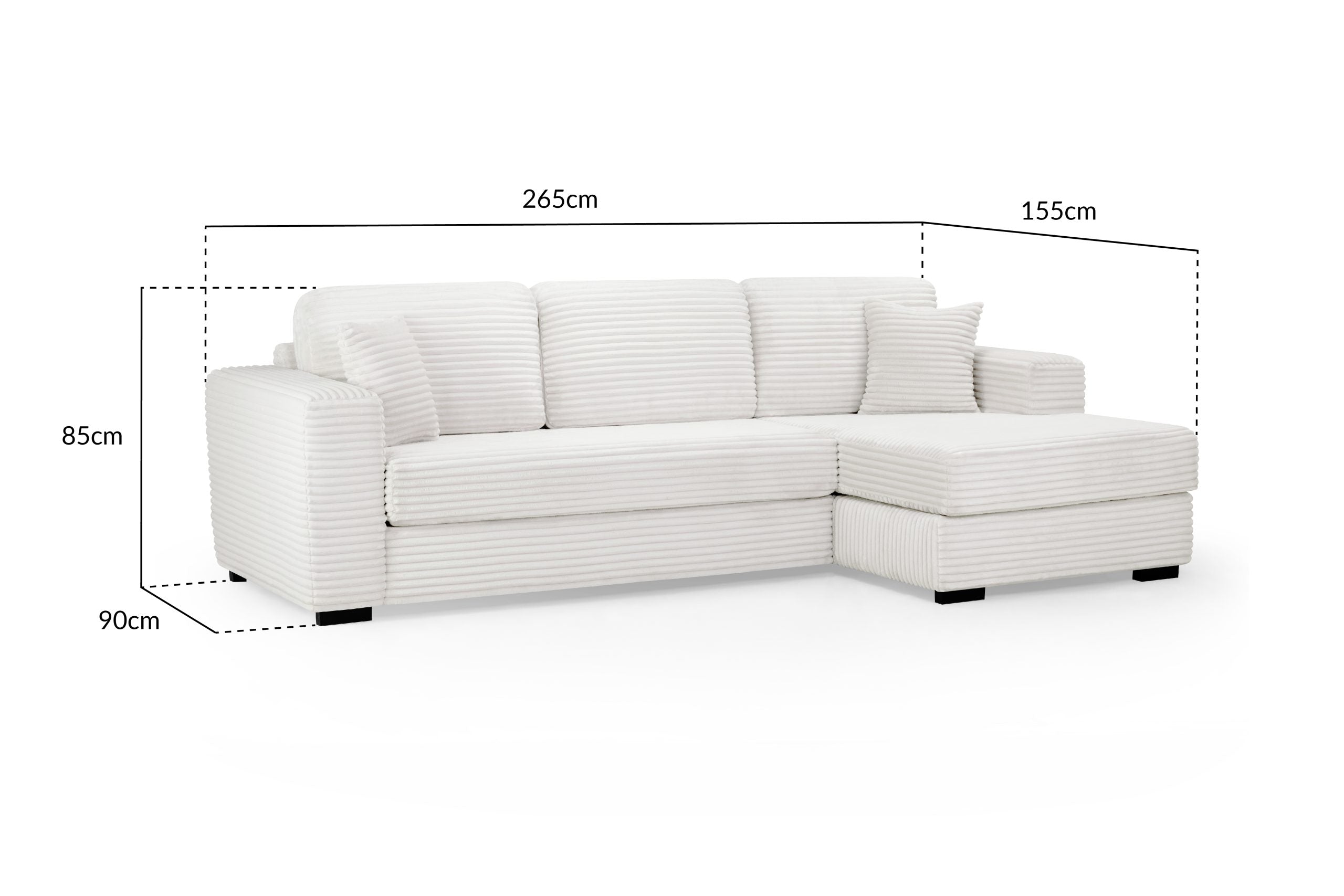 Harmony Fullback Sofa Right Corner