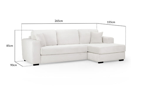 Harmony Fullback Sofa Right Corner