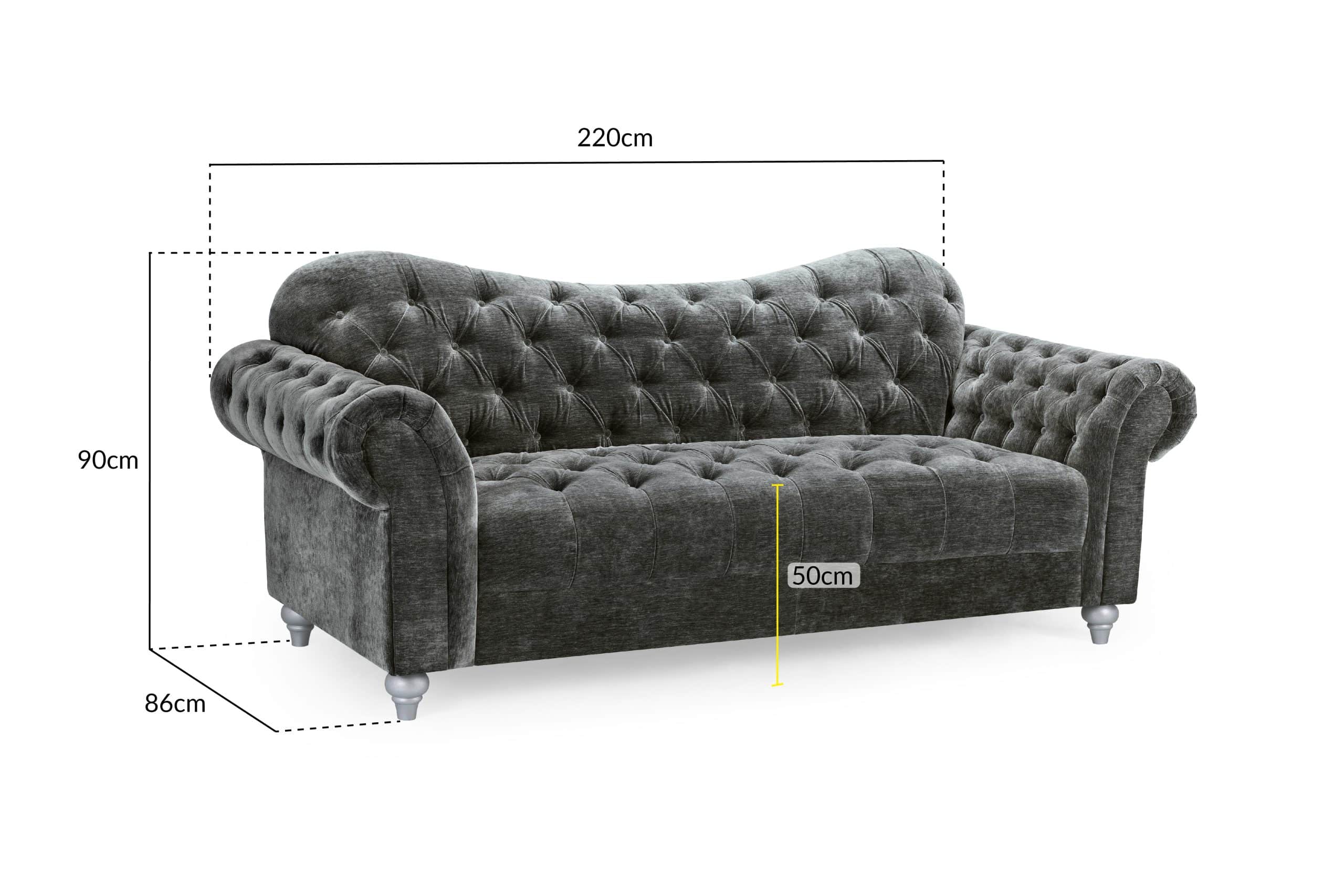 Jubilee Chester Sofa 3 Seater