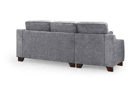 Nebraska Fullback Sofa Left Corner