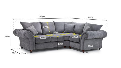 Windsor Fullback Sofa Right Corner