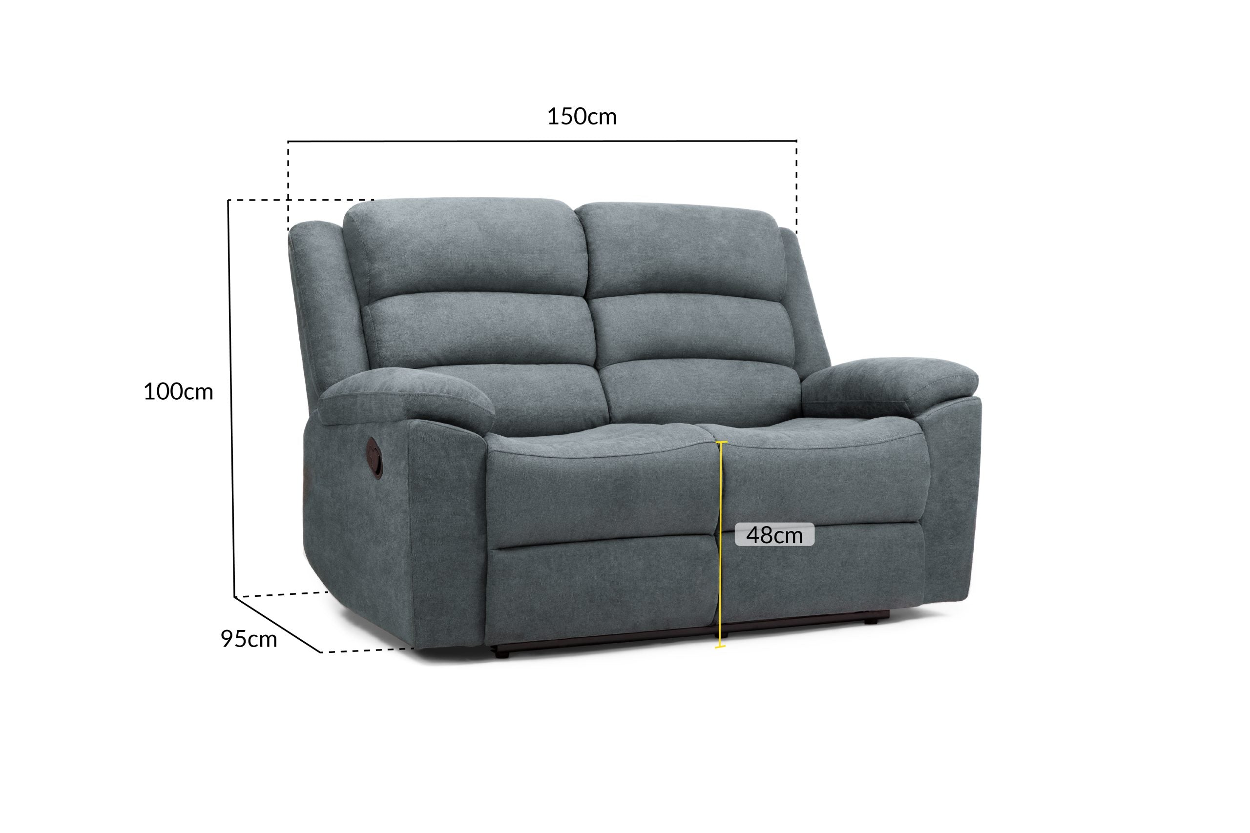 Sable Recliner Sofa 2 Seater