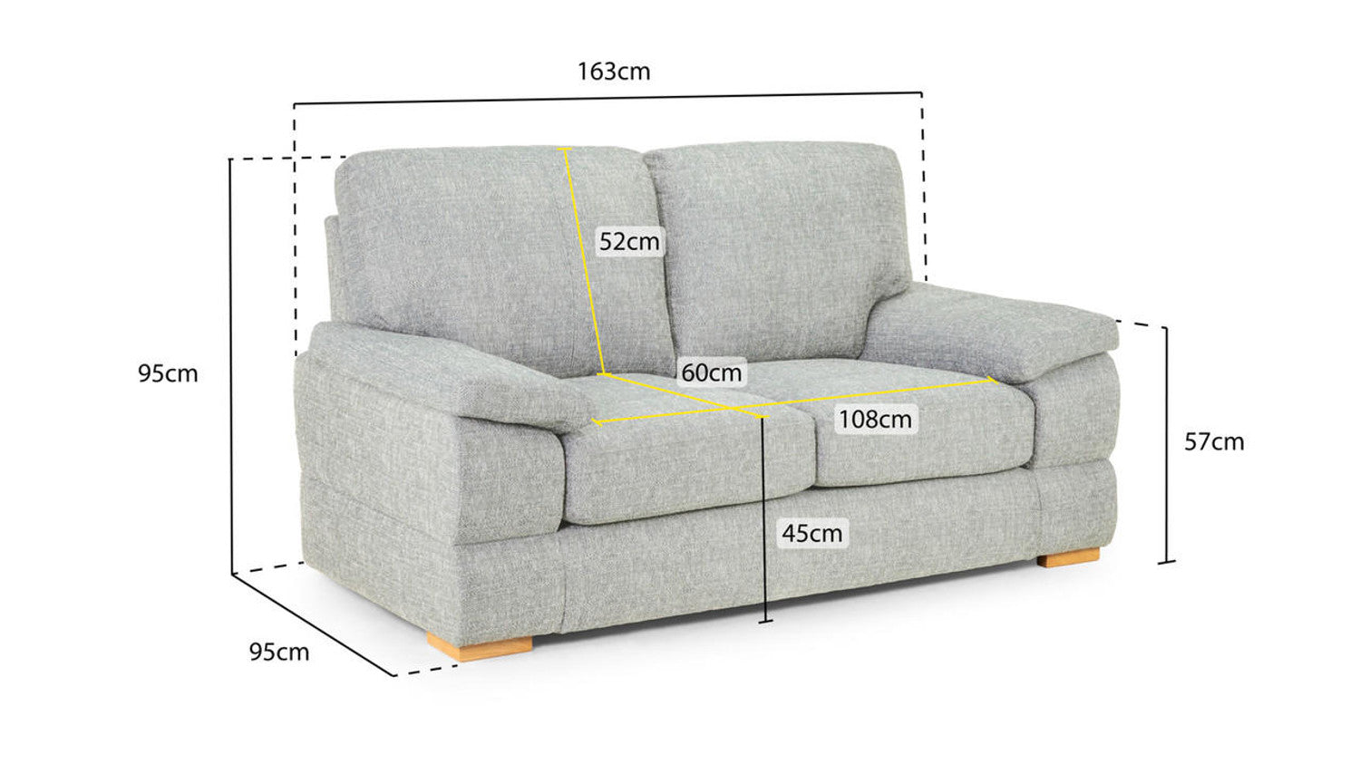 Bento Fullback Sofa 2 Seater