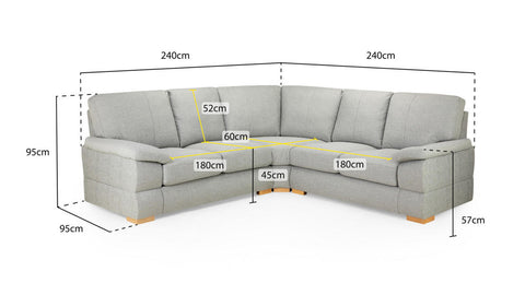 Bento Fullback Sofa Large Corner