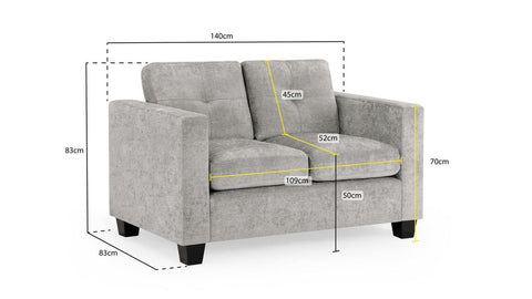 Jerry Fullback Sofa 2 Seater