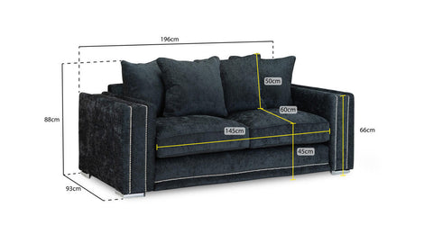 Bentley Scatterback Sofa 3 Seater