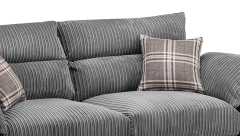 Logan Fullback Sofa 3+2
