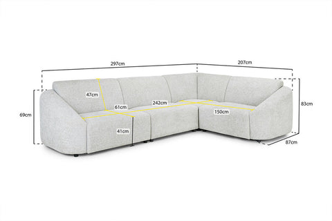 Tucano Modular Sofa Right Corner