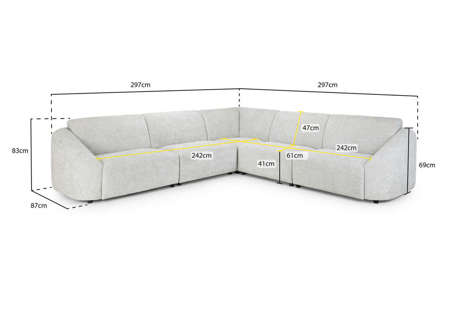 Tucano Modular Sofa Large Corner