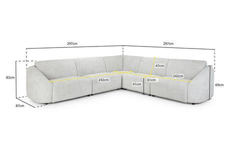 Tucano Modular Sofa Large Corner