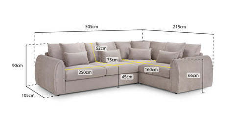 Mirabel Scatterback Sofa Right Corner