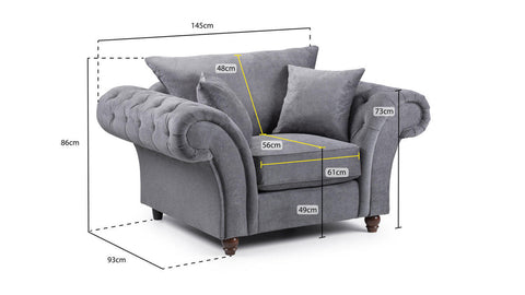 Windsor Fullback Sofa Armchair